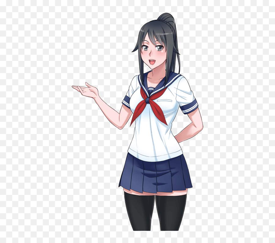 Contact - Yandere Simulator Ayano Aishi Png,Yandere Simulator Logo