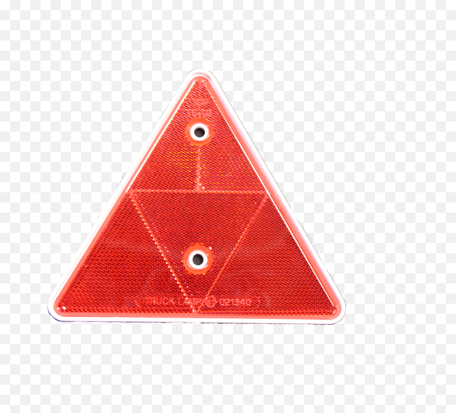 Reflector Triangle U2013 Red White Backing Hinge Master Sales - Domaine De Marie Png,Red And White Triangle Logo