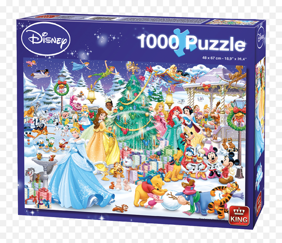 Disney 1000pcs Winter Wonderland - King International 1000 Piece Disney Christmas Puzzle Png,Winter Wonderland Png