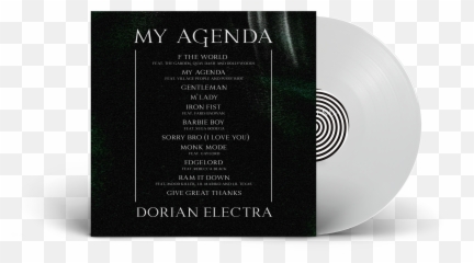 My Agenda T - Shirt U0026 Vinyl Bundle Clear U2013 The Hyv Dorian Electra My Agenda Vinyl Png,Barbie Iron On Logo