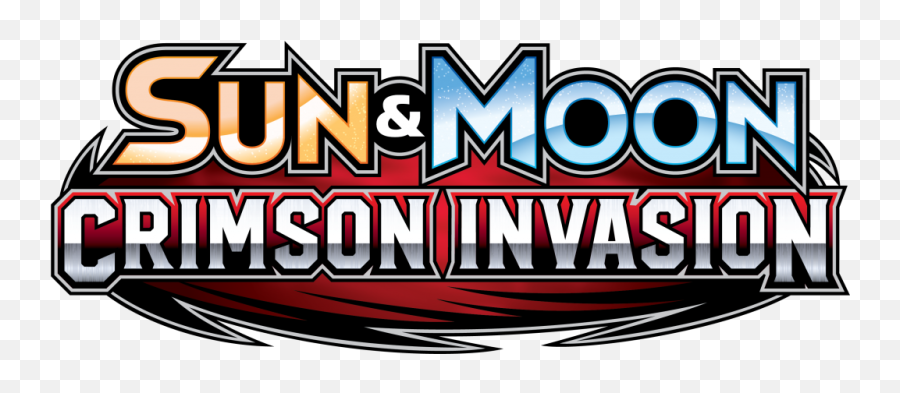 Sun Moon Crimson Invasion - Pokemon Sun And Moon Crimson Invasion Logo Png,Pokemon Sun Logo Png