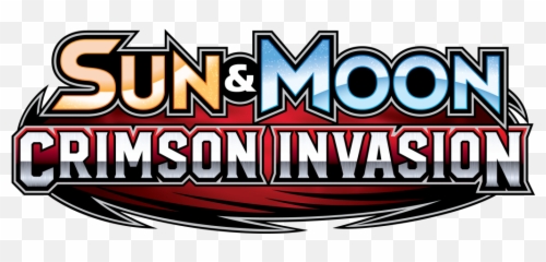 Sun Moon Crimson Invasion - Pokemon Sun And Moon Crimson Invasion Logo Png,Pokemon Sun Logo Png
