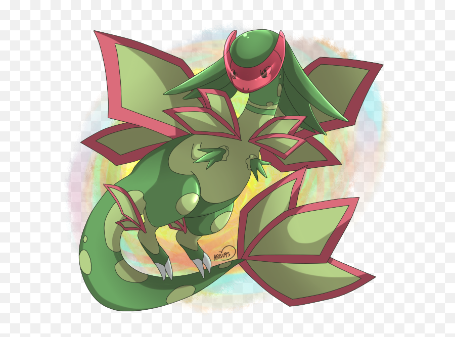 Mega Flygon Transparent Png Image - Mega Flygon Pokemon Card,Flygon Png