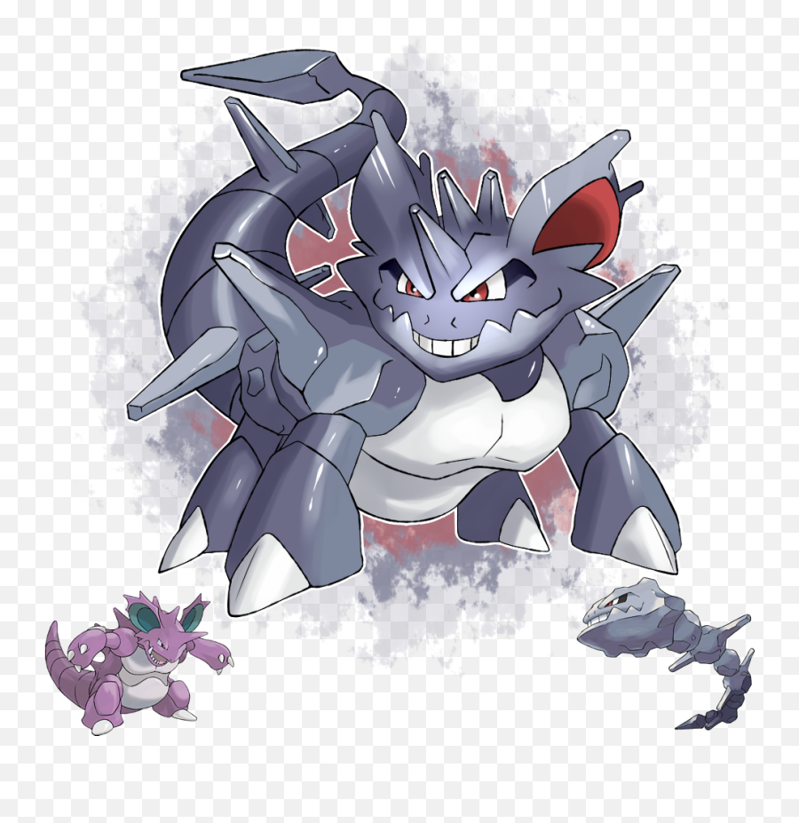 Last One For Today - Steelix Fusion Png,Nidoking Png