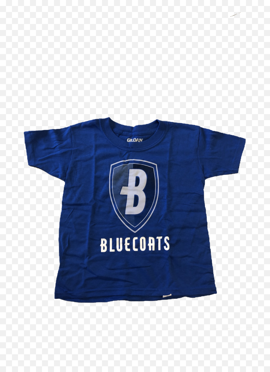 Kids Royal Blue Shield Tee Png