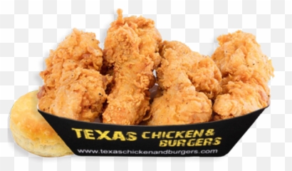 Texas Chicken And Burgers - Texas Chicken Tenders Combo Png,Fried Chicken Transparent
