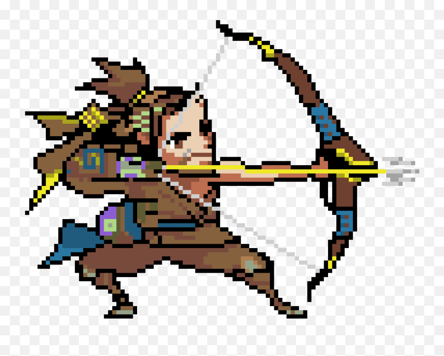 Hanzo Pixel Art Maker - Hanzo Pixel Art Png,Hanzo Png