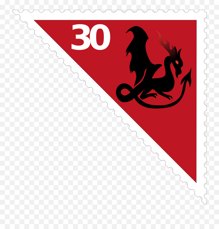 Postage Stamps Dragon - Free Vector Graphic On Pixabay Dragon Png,Stamps Png