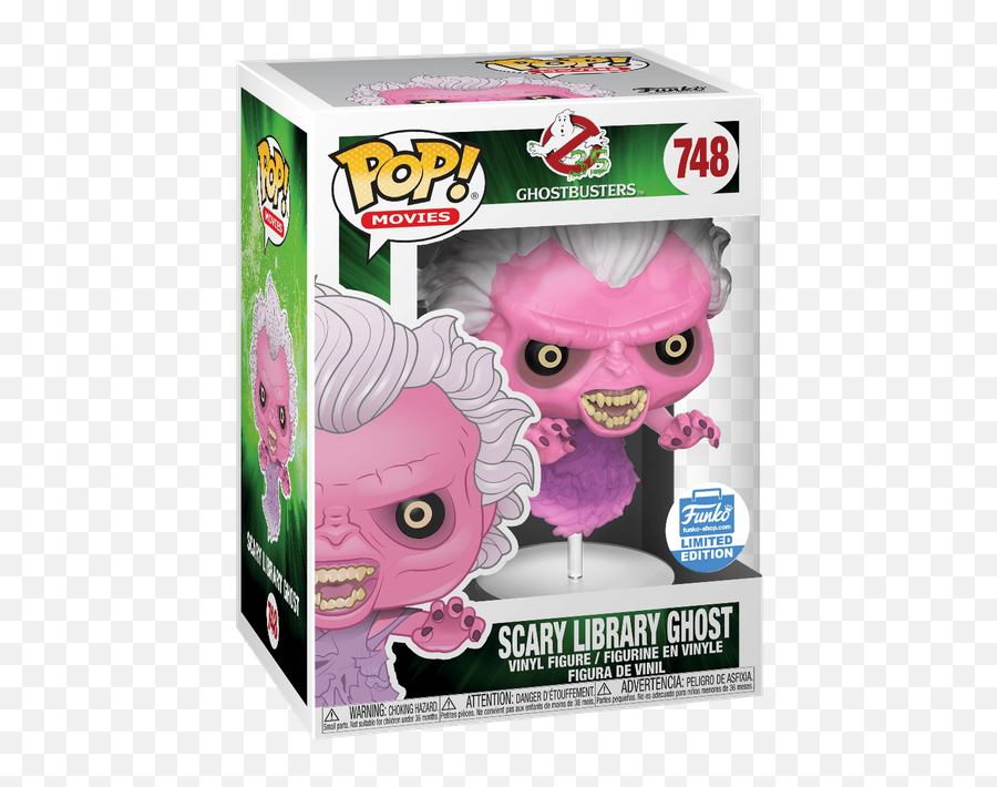 Scary Library Ghost Translucent - Funko Pop Whatnot Pop Vinyl Png,Ghostbusters Icon Ghost