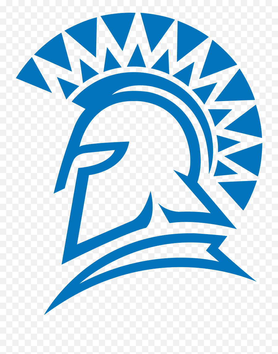 Cropped - Mascot San Jose State University Png,Spartan Logo Png