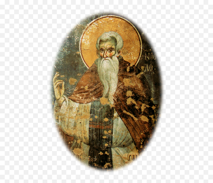 Saint Nilus The Ascetic Of Mount Sinai - Prophet Png,Christ Of Sinai Icon