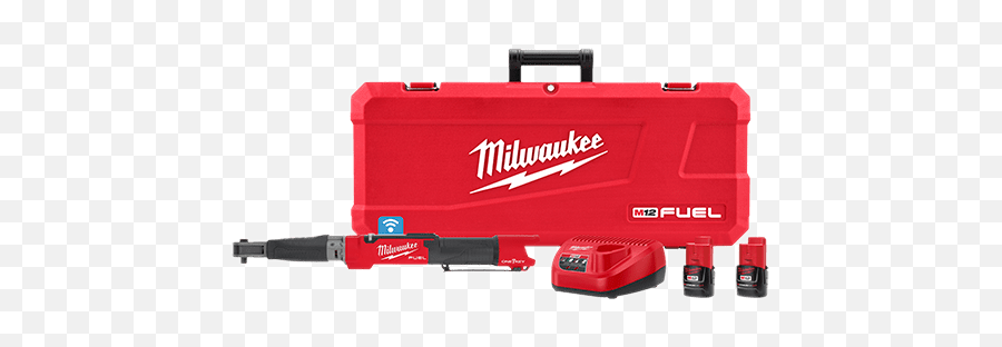 M12 Fuel 12 Digital Torque Wrench With One - Key Kit Milwaukee Digital Torque Wrench Png,Wrench Transparent Background
