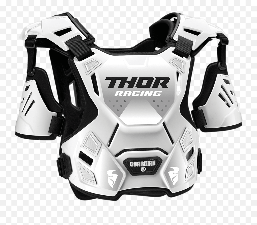 Thor Guardian Deflector - White Ml Thor Chest Protector Png,Icon Stryker Elbow Guards
