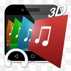 Isense Music - 3D Player 1014 Download Android APK 3d Icon Png
