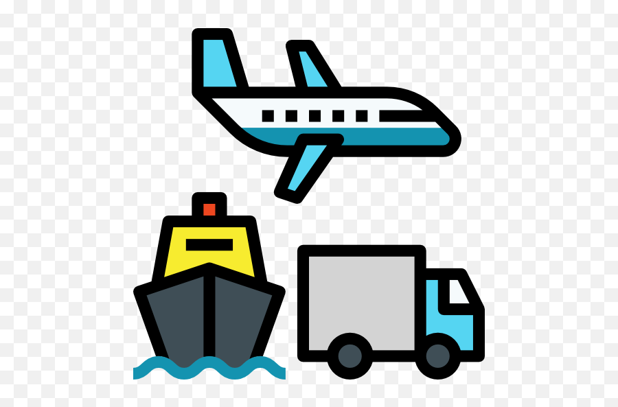 Download Now This Free Icon In Svg Psd Png Eps Format Or - Logistics Transportation Icon Png,Flat Icon Plane