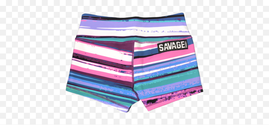 Short Multicolore Foxy Booty Savage Barbell - Shorts Png,Foxy Transparent
