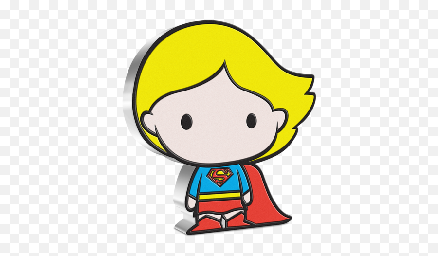 Supergirl - Chibi Coin Collection Dc Comics Series 2021 1 Supergirl Chibi Coin Png,Gingerbread Man Icon League Of Legends