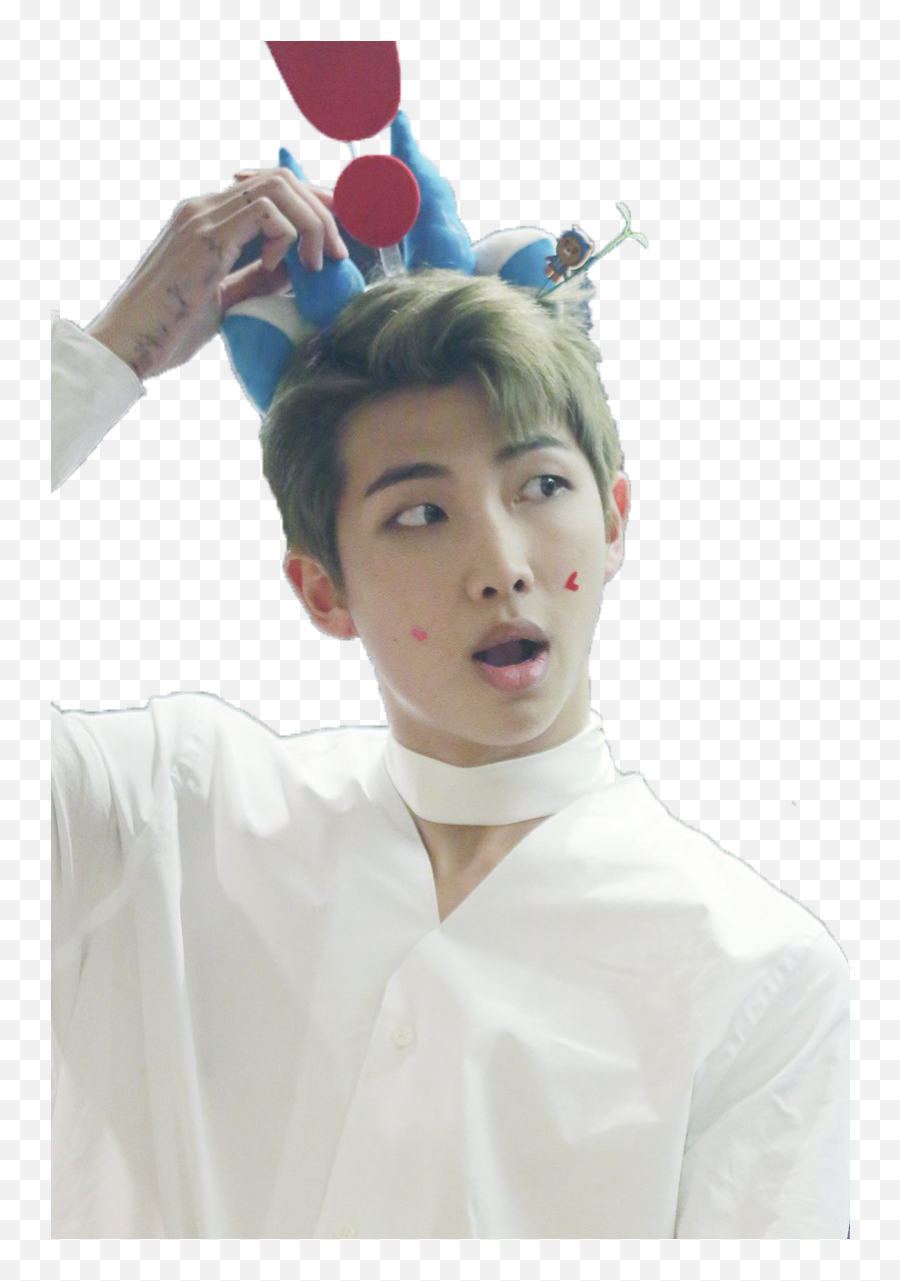 Download Bts Namjoon - Bts With Green Hair,Namjoon Png