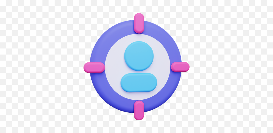 Crosshair Icon - Download In Line Style Dot Png,Free Crosshair Icon