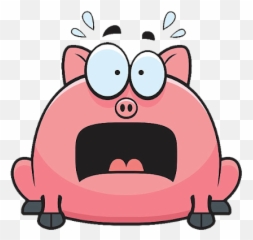 Ataraxy Call Of Duty Mobile Clan - Scared Pig Clipart png
