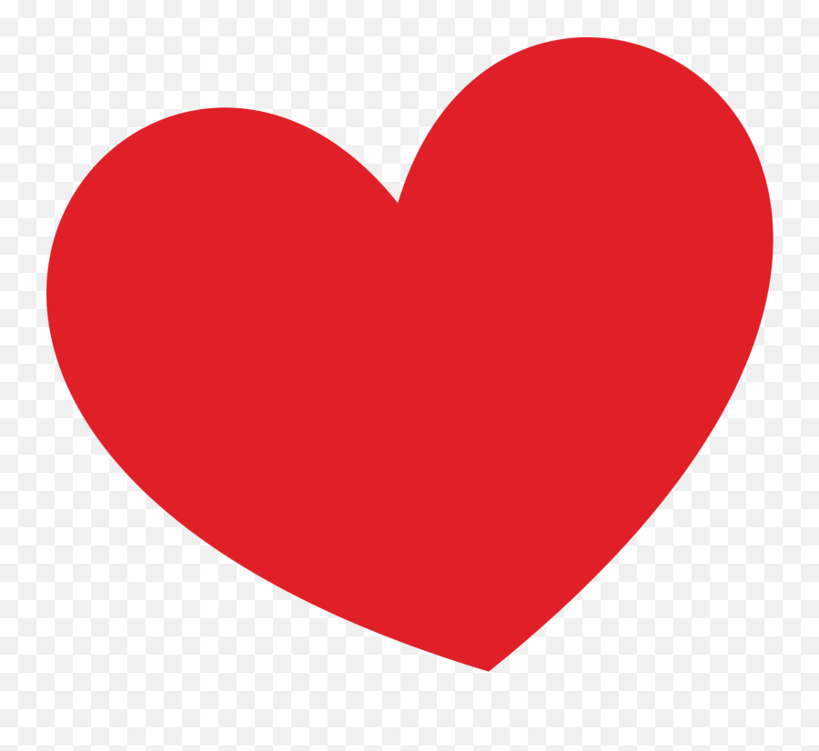 Classic Red Heart - Png Red Heart Transparent Cartoon Png Immagine Cuore,Transparent Heart Outline