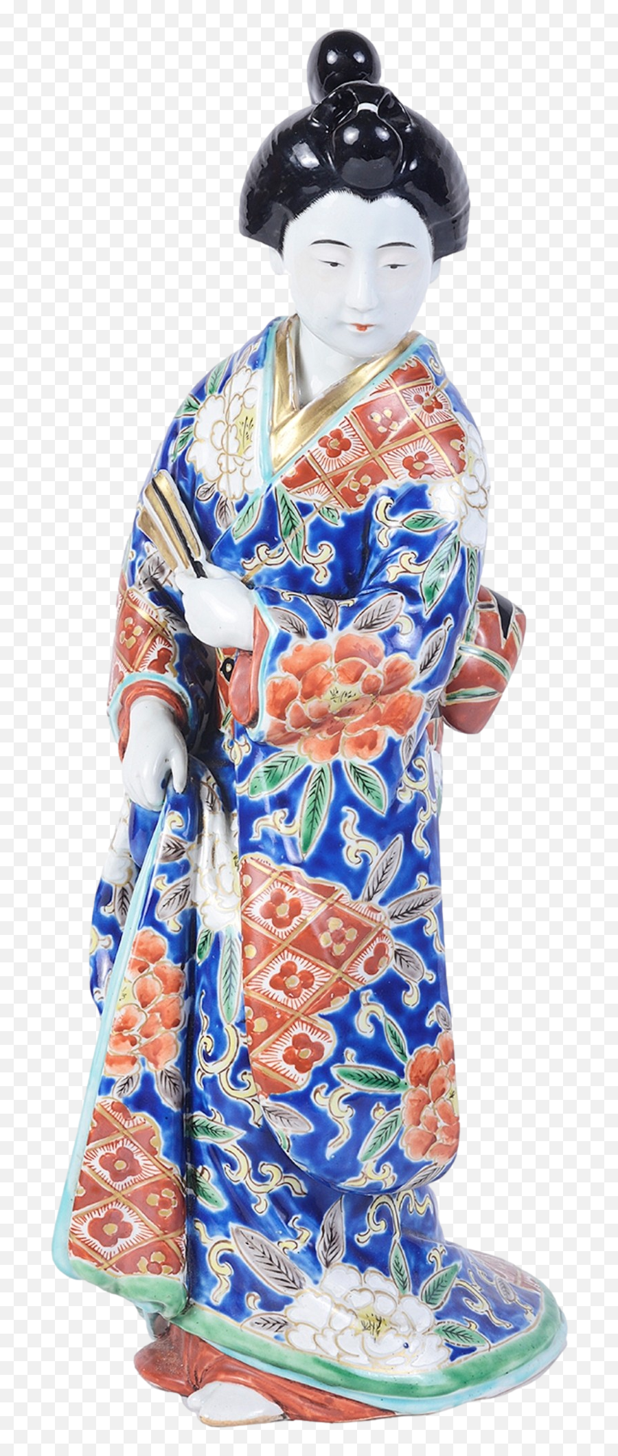 20th Century Japanese Imari Porcelain Geisha Girl 2covet - Shimada Png,Geisha Icon Png