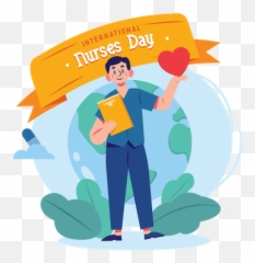 Best Premium Happy Nurse Day Illustration Download In Png - Tradesman