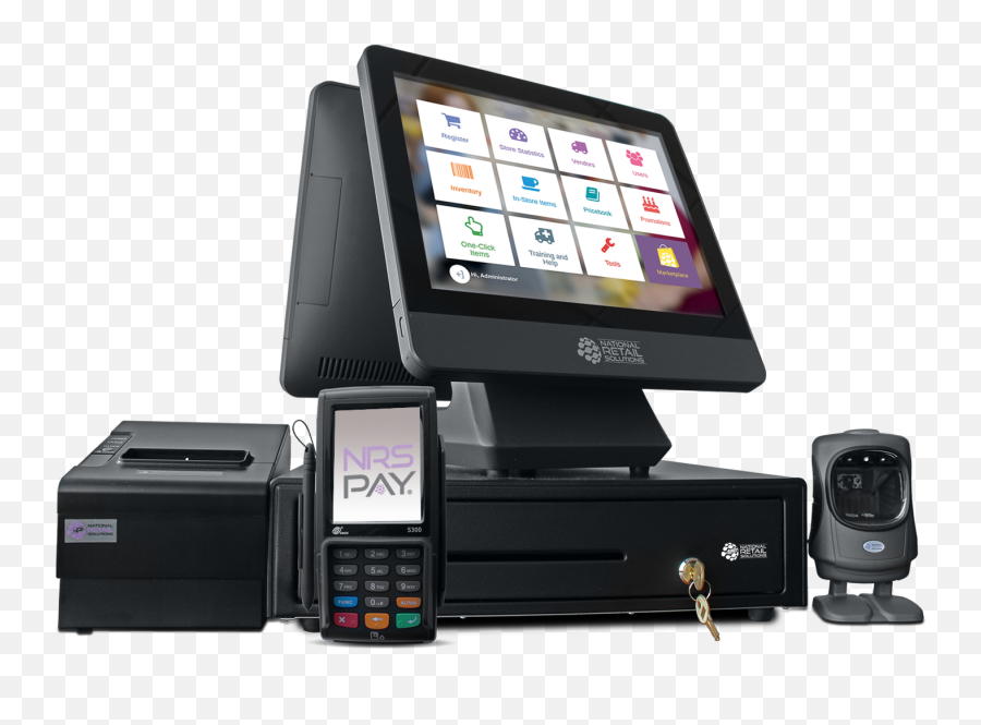 Become A Pos Distributor For Nrs Plus U0026 Earn Commissions - Pos System Cash Register Png,Credit Card Machine Icon