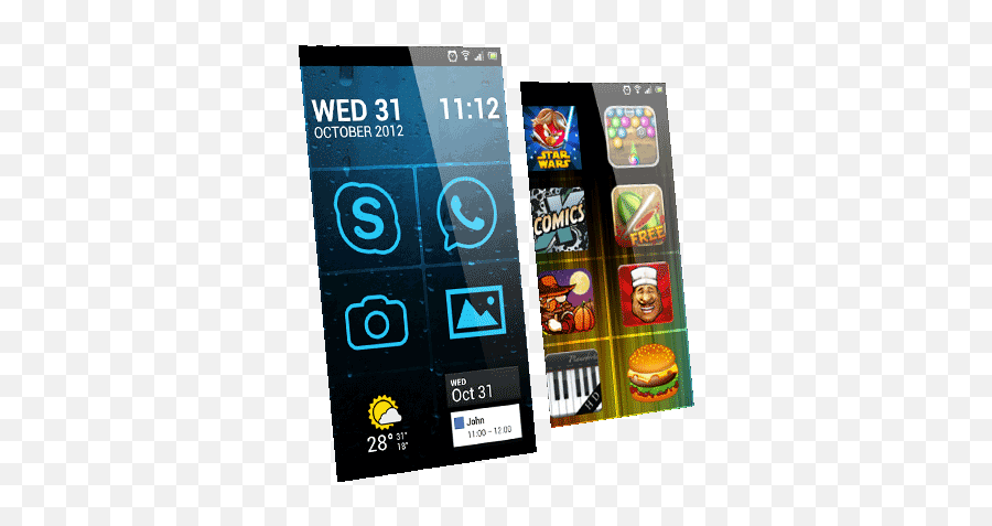 Big Launcher Phone Sms For Seniors - Vertical Png,Android Phone Missing Phone Icon