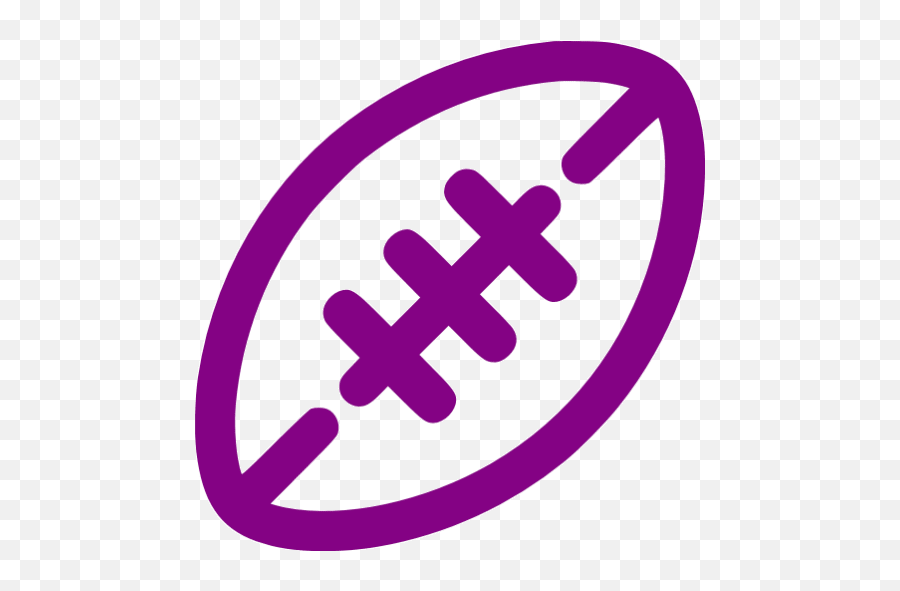 Purple Rugby Icon - Free Purple Rugby Icons Aussie Rules Football Icon Png,Helping Icon