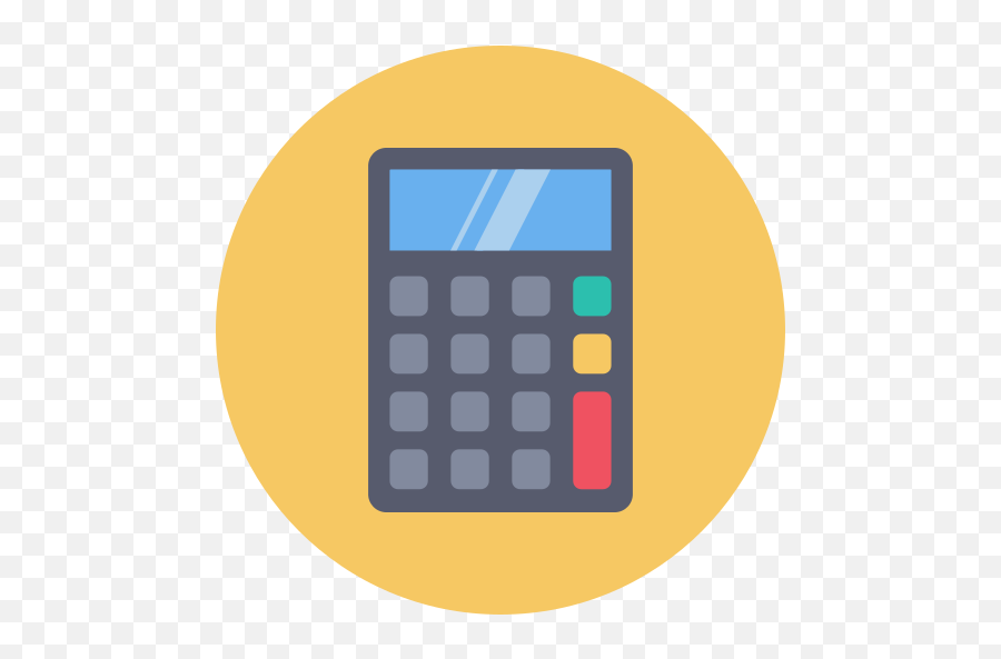 Calculator - Free Education Icons Png,Blue Calculator Icon