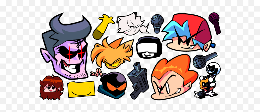 Friday Night Funkinu0027 Cursor Collection - Custom Cursor Png,Parappa The Rapper Icon