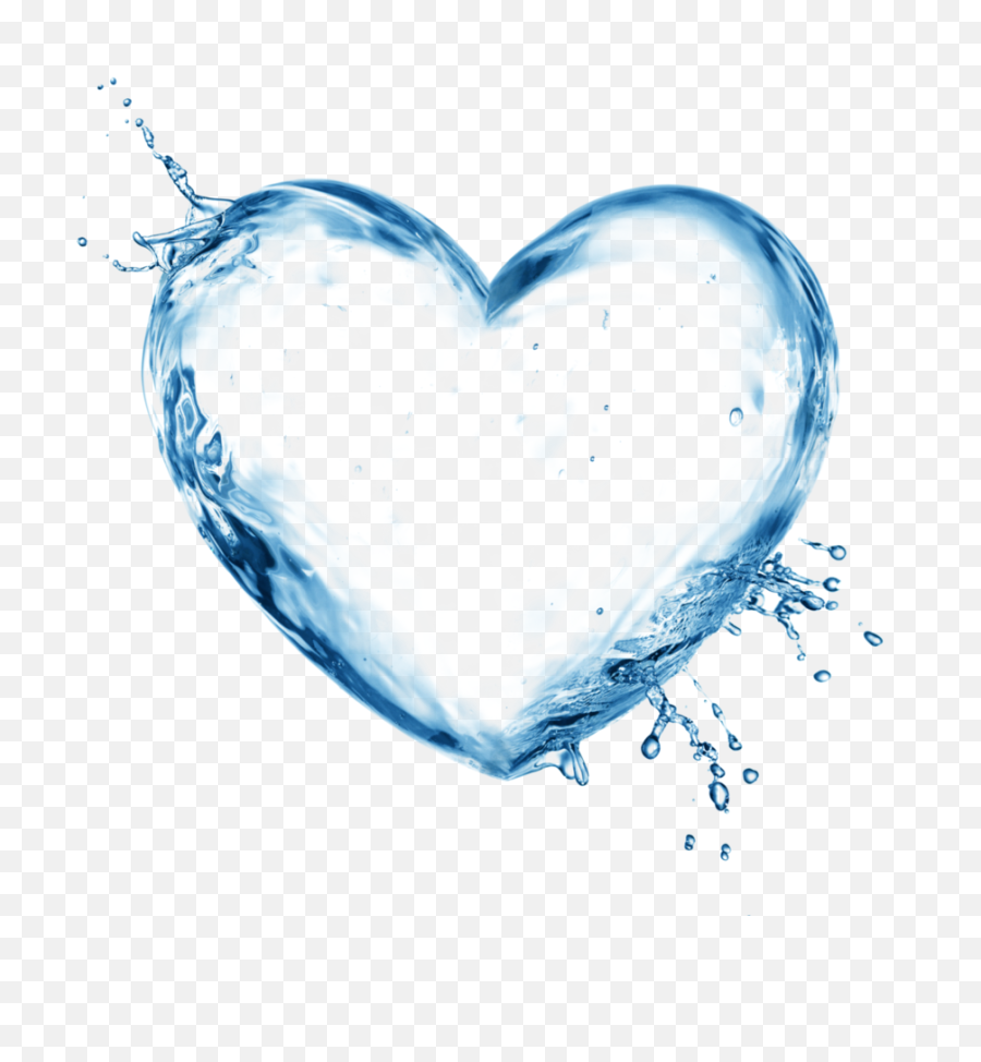 Download Free Icons Png - Water Heart Transparent Background Water Heart Splash Png,Water Transparent Background