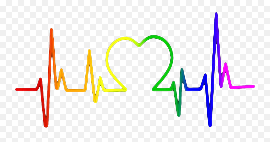 Lgbt Heartbeat Shirt - Vector De Corazon Png,Heart Beat Png