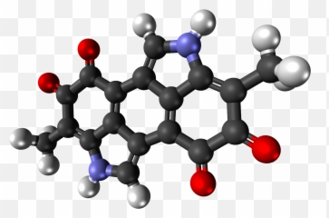 Melanin Ball And Stick - Melanin Molecule Clipart Png,Stick Png