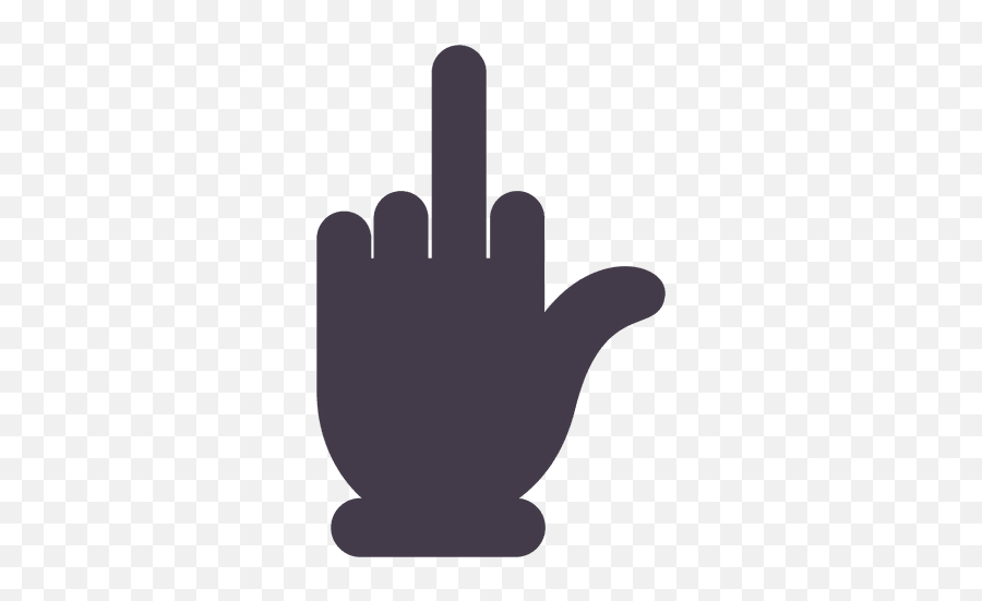 Hand Middle Finger - Middle Finger With Thumb Out Png,Finger Png