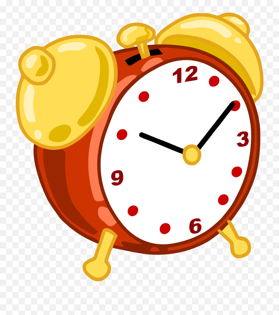 Cartoon Alarm Clock Clipart Png - Alarm Clock Clip Art,Clock Png - free  transparent png images 