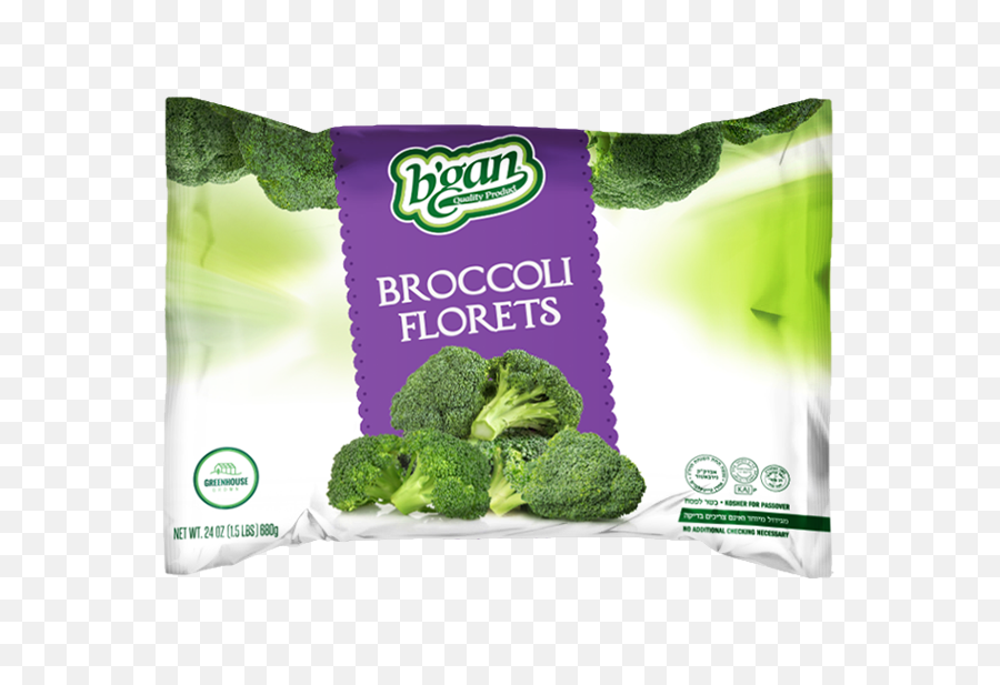 Broccoli Florets - Bganfoodscom B Gan Frozen Broccoli Png,Broccoli Transparent