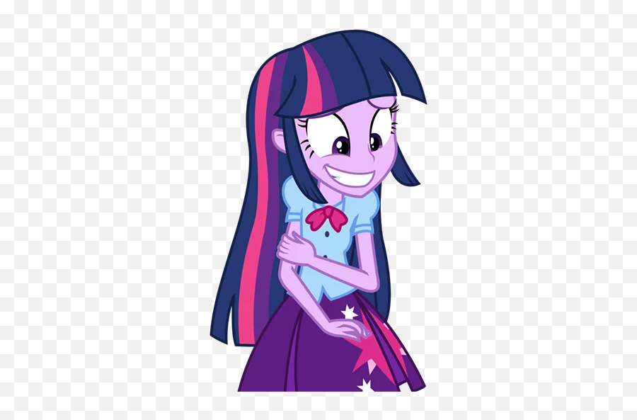 Telegram Sticker 51 From Collection Twilight Sparkle Eg - Mario Luigi And Twilight Sparkle Png,Twilight Sparkle Transparent