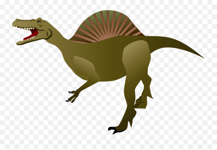 Spinosaurus Dinosaur Clipart Free Download Creazilla - Spinosaurus Clipart Png,Dinosaur Clipart Png