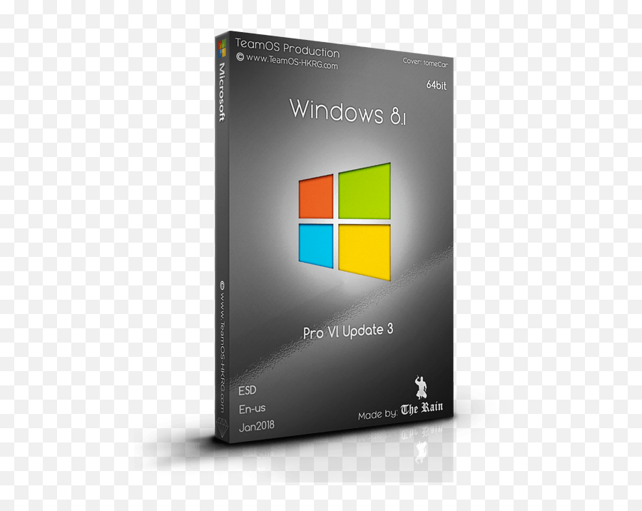 Download Windows 81 Pro Vl Update 3 X64 En - Us Esd Jan2018 Windows Pro 2018 Png,Windows 8.1 Logo