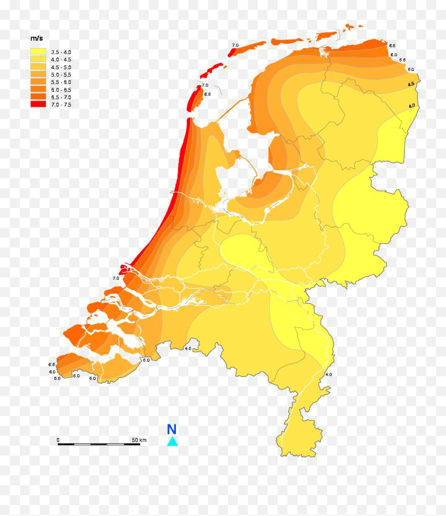 Netherlands To Install 6 Gw Wind Capacity By 2020 Deepresource - Netherlands Vector Png,Wind Transparent
