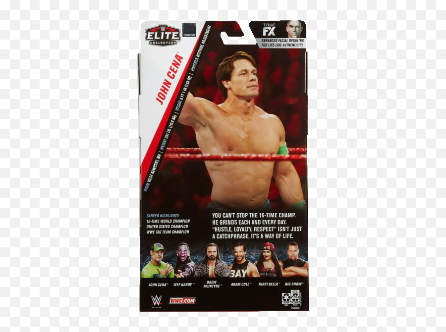 Wwe Elite Collection 71 John Cena Bulletproof Villain - Wwe Elite 71 Big Show Png,Wwe John Cena Logo