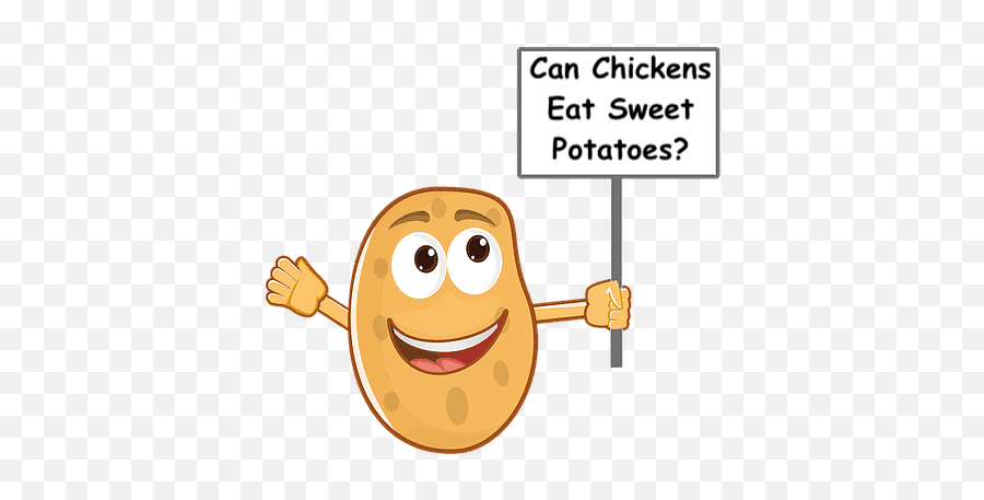 Can Chickens Eat Sweet Potatoes - Potato Cartoon Png,Potatoes Png