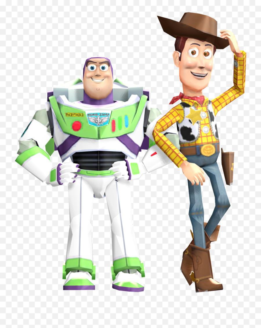 Download Woody Toy Png - Buzz Lightyear And Woody,Woody And Buzz Png