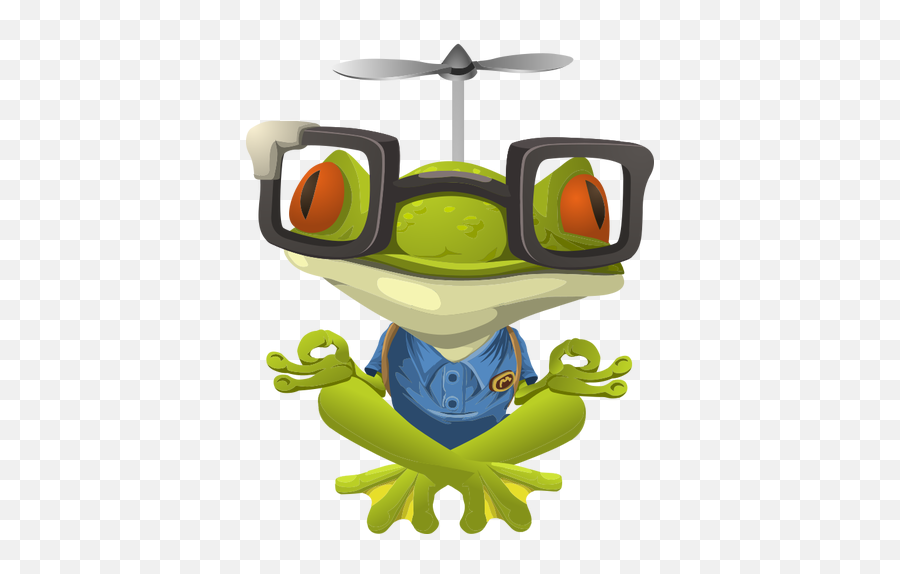 Crazy Frog - Cute Clip Art Frogs Png,Crazy Frog Png
