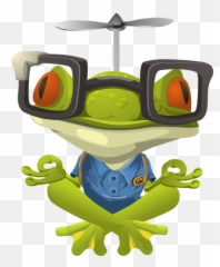 Crazy Frog - Cute Clip Art Frogs Png,Crazy Frog Png