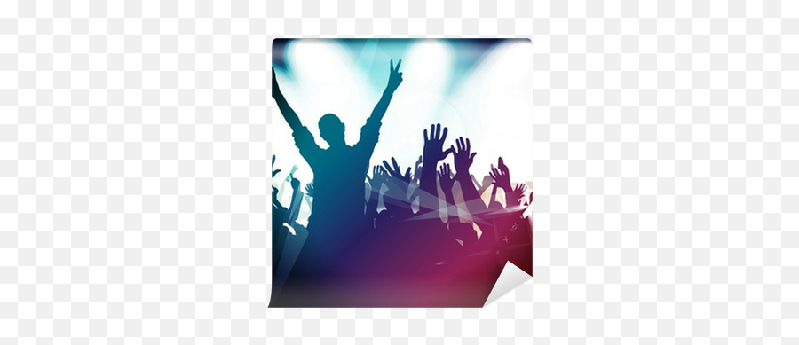 Crowd Of Party People Wall Mural U2022 Pixers We Live To Change - Multidão De Pessoas Png,Party People Png