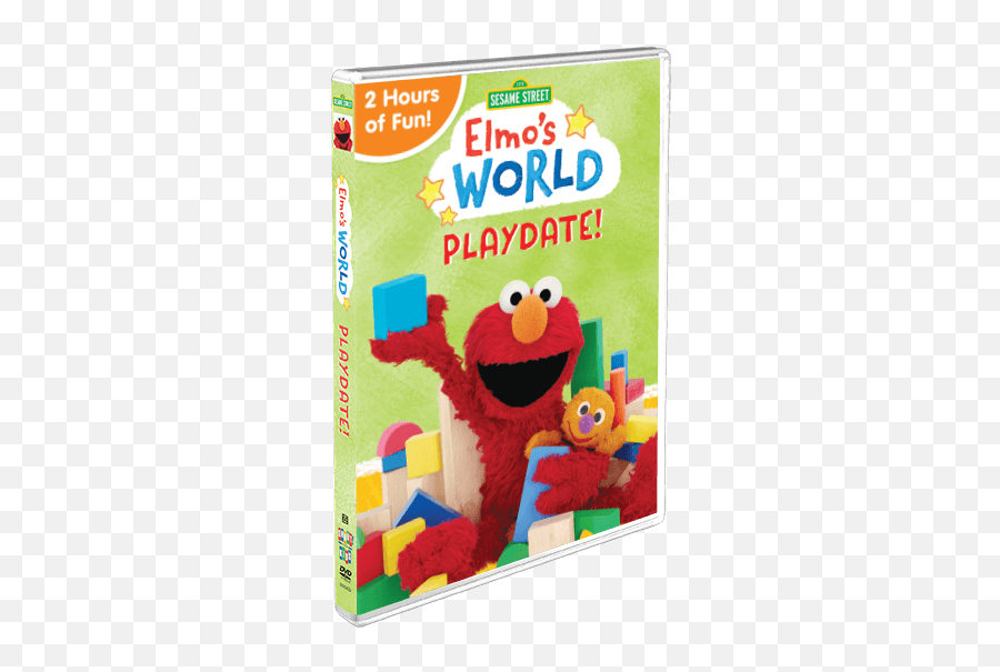 Elmou0027s World Playdate - Dvd Shout Factory Elmos World Play Date Dvd Png,Elmo Png