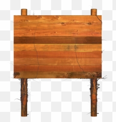 Wood Sign Post Png 1 Image - Transparent Background Wooden Sign Board Png,Wood Sign Png